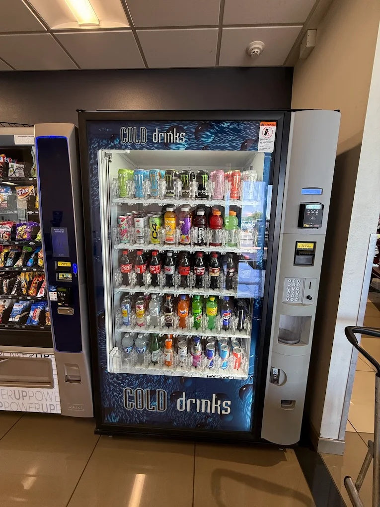 Free Beverage Vending Service Chicago & Suburbs | Cashless, Modern, 24/7 Restocking