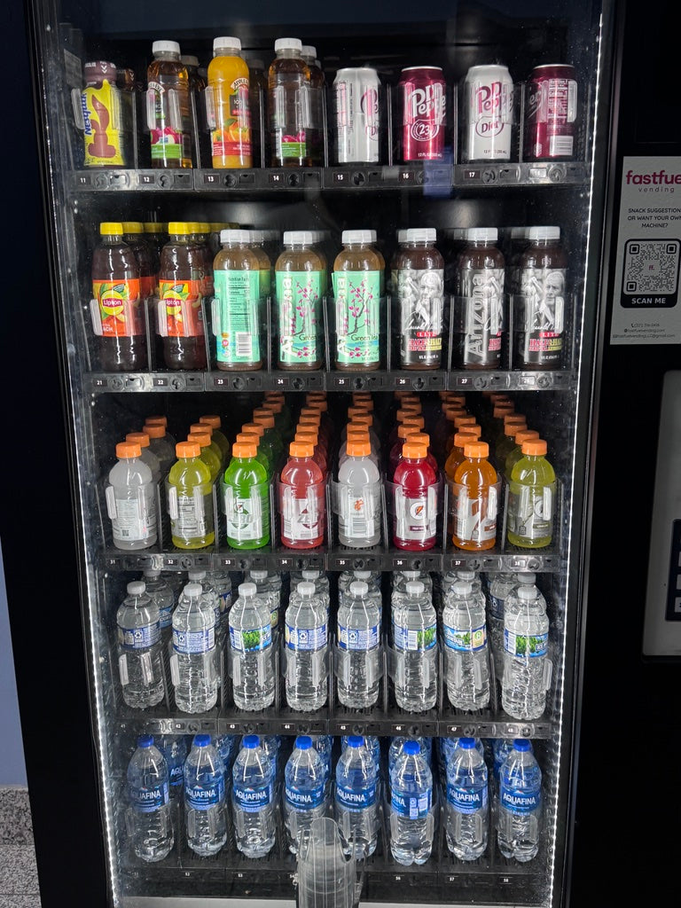 Free Beverage Vending Service Chicago & Suburbs | Cashless, Modern, 24/7 Restocking